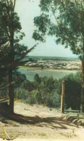 Photograph - View from Holiday Inn Lakes Entrance, c1970