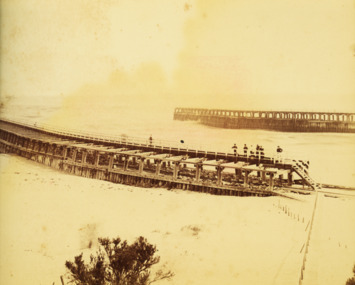 Photograph - The Entrance Piers
