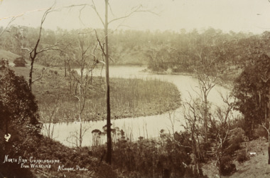Postcard - North Arm from Wilhelm's Lakes Entrance