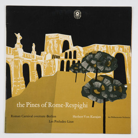 Record sleeve, The Pines of Rome - Respighi