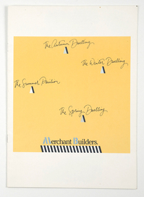 Brochures, Merchant Builders: The Autumn Dwelling, The Winter Dwelling, The Summer Pavilion, The Spring Dwelling