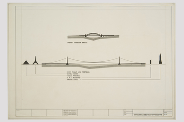 Architectural drawings, Port Phillip Link Proposal