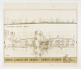 Architectural drawings, Urban Landscape Design - North Fitzroy