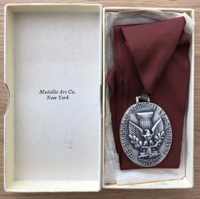 Medal - American Institute of Architects Honorary Fellow Medal, The American Institute of Architects, 1960
