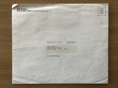 Functional object - Envelope, 1987