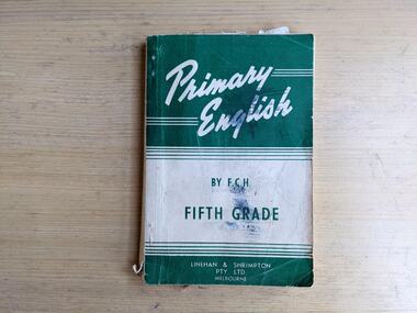 Book, F.C.H, Primary English Fifth Grade, 1950