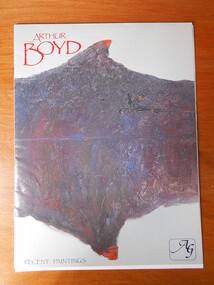 Book, Australian Galleries, Arthur Boyd: Recent Paintings, 1985