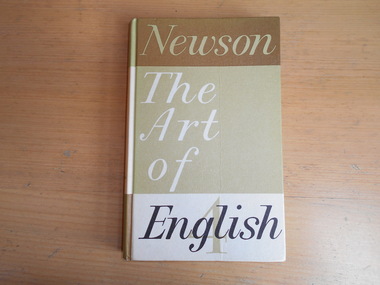 Book, Keith Newson, The Art of English, 1968