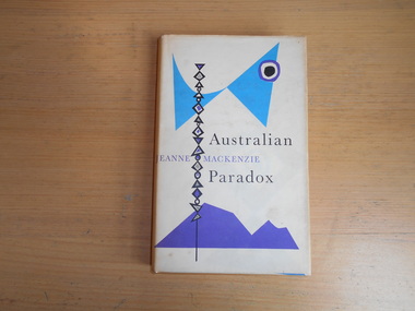 Book, Jeanne Mackenzie, Australian Paradox, 1961