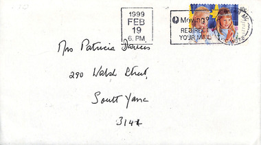 Letter, Jean, 1999
