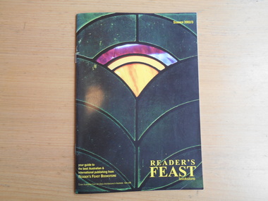 Booklet, Reader's Feast Bookstore, 2002