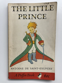 Book, Antoine de Saint-Exupery, The Little Prince, 1966