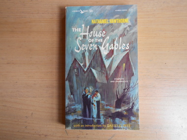 Book, Nathaniel Hawthorne, The House of Seven Gables, 1963