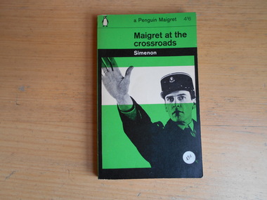 Book, Georges Simenon, Maignet at the Crossroads, 1965