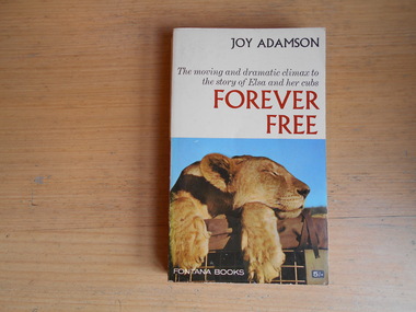 Book, Joy Adamson, Forever Free, 1966