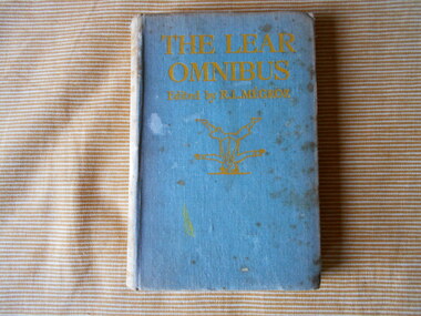 Book, Edward Lear, The Lear Omnibus, 1947