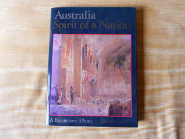 Book, Michael Cannon, Australia: Spirit of a Nation, 1985
