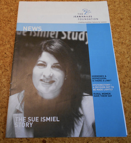Booklet, The Jean Hailes Foundation News