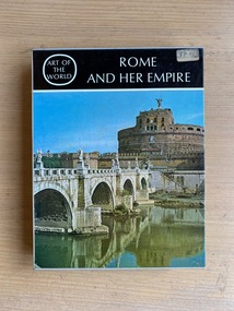 Book, Heinz Kahler, Art of the World: Rome and Her Empire, 1963