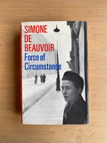 Book, Simone De Beauvoir, Force of Circumstance, 1965