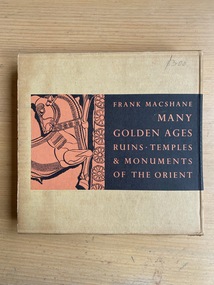 Book, Frank MacShane, Many Golden Ages, 1962