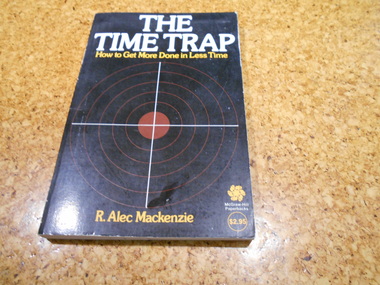 Book, R. Alec Mackenzie, The Time Trap, 1972