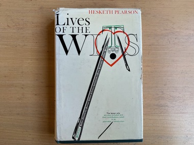Book, Hesketh Pearson, Lives of The Wits, 1962