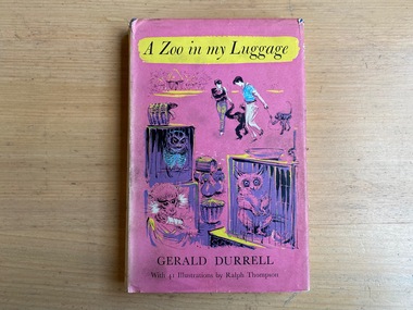 Book, Gerald Durrell, A Zoo in my Luggage, 1960