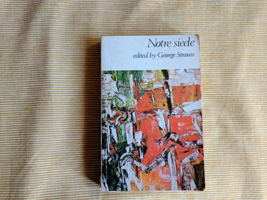 Book, George Strauss, Notre Siecle, 1968