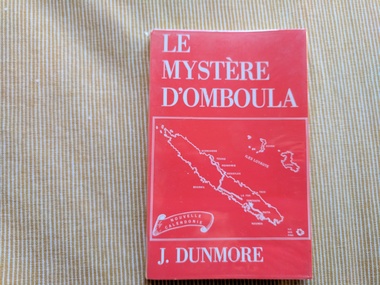 Book, J Dunmore, Le Mystere D'Omboula, 1967