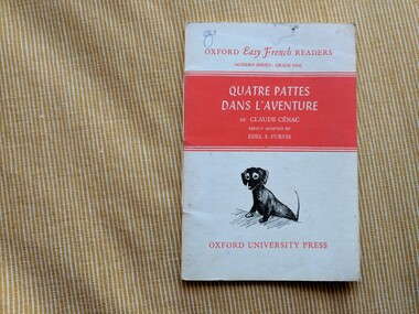 Book, Edel S. Purvis/Claude Cenac, Quatres Pattes Dans LÁventure, 1964