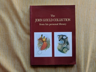 Book, Ebes Douwma & Sotheby's, The John Gould Collection from his personal library, 1987