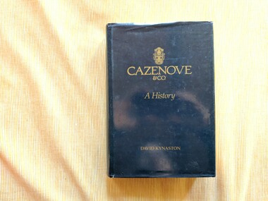 Book, David Kynaston, Cazenove & Co: A History, 1991