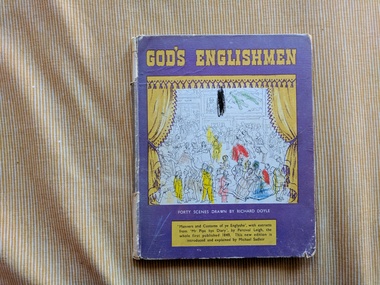 Book, Avalon Press & John Bradley, God's Englishmen/The Forty Drawings by Richard Doyle, 1948