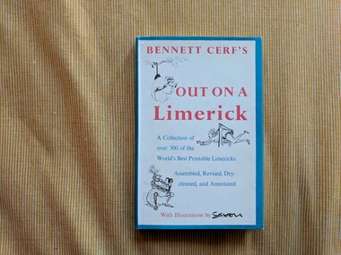 Book, Bennett Cerf, Out on a Limerick, 1961