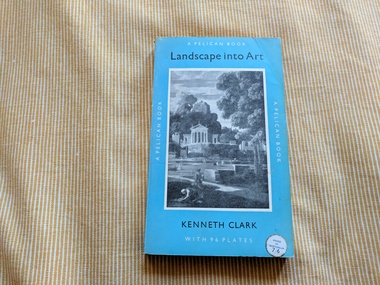 Book, Kenneth Clark, Landscape Into Art, 1956