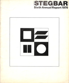 Book, Stegbar Sixth Annual Report, 1970