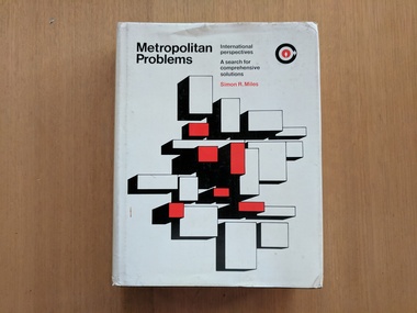 Book, Simon R. Miles, Metropolitan Problems, 1970