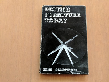 Book, Erno Goldfinger, British Furniture Today, 1951