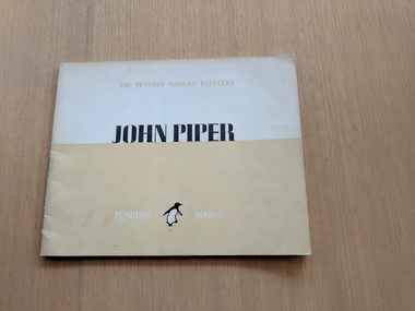Book, John Betjeman, John Piper, The Penguin Modern Painters, 1944