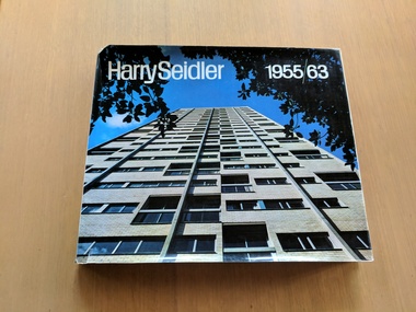 Book, Reyner Banham (intro.), Harry Seidler 1955/63, 1963