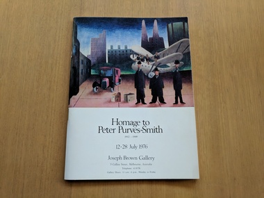 Book, Joseph Brown Gallery, Homage to Peter Purves-Smith, 1976