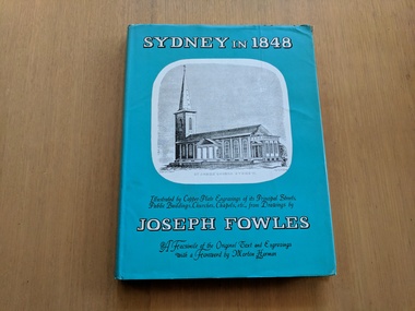 Book, Joseph Fowles, Sydney in 1848 (Facsimile), 1962