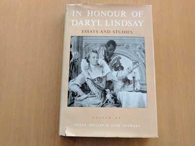 Book, Franz Philipp & June Stewart, In Honour of Daryl Lindsay, 1964