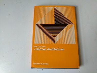 Book, Günther Feuerstein, New Directions in German Architecture, 1968