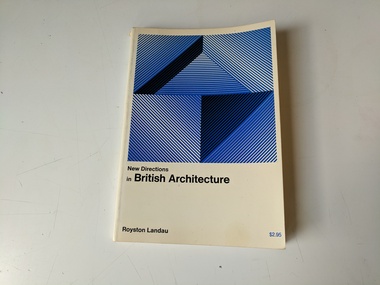 Book, Royston Landau, New Directions in British Architecture, 1968