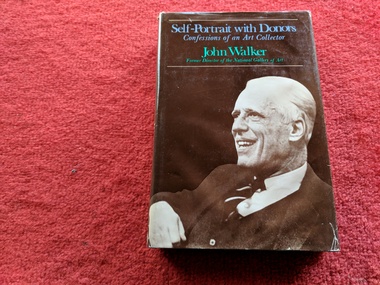 Book, John Walker, Self-Portrait with Donors: Confessions of an art collector, 1974