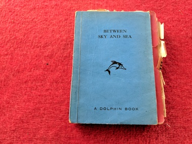 Book, Herz Bergner, Vance Palmer (Intro), Between Sky and Sea, 1946