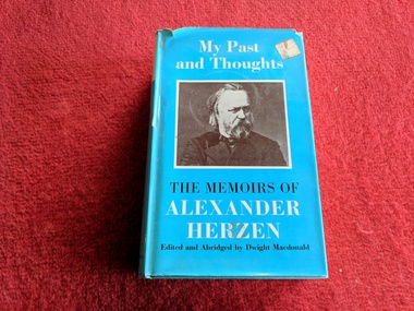 Book, Dwight MacDonald, The Memoirs of Alexander Herzen, 1973