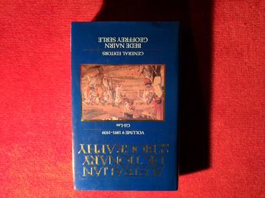 Book, Bede Nairn, Geoffrey Serle, Australian Dictionary of Biography : Volume 9 1891-1939, 1983